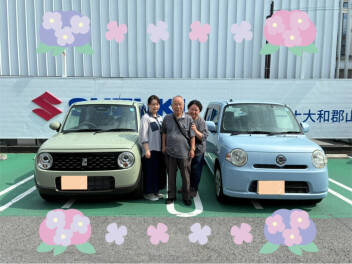 ♡Ｈ様　納車式♡